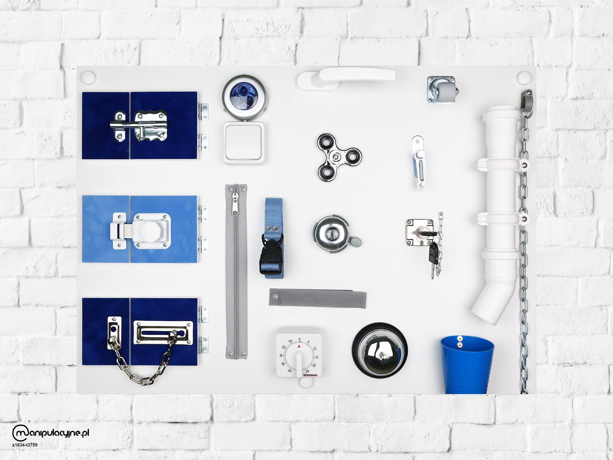 manipulacyjne.pl Tablica manipulacyjna sensoryczna montessori t3759